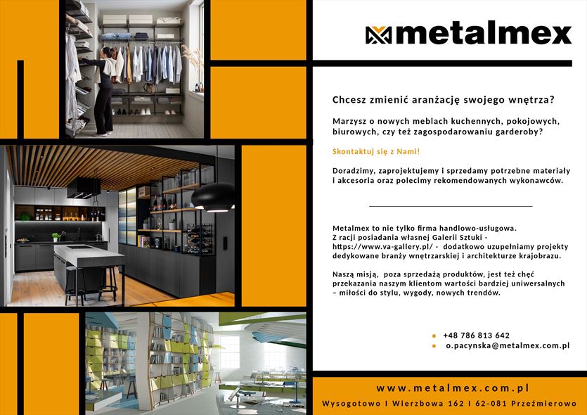 przyjazna Meble - akcesoria, Metalmex Akcesoria meblowe, płyty i blaty meblowe, Wysogotowo